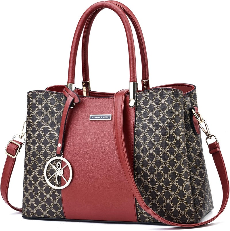 KURGOOL Women Purses and Handbags Top Handle Satchel Shoulder Bags Messenger Tote Bag for Ladie - Image 1